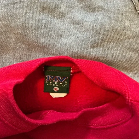 VINTAGE OSU Buckeyes Red Sweater XL MV Sports